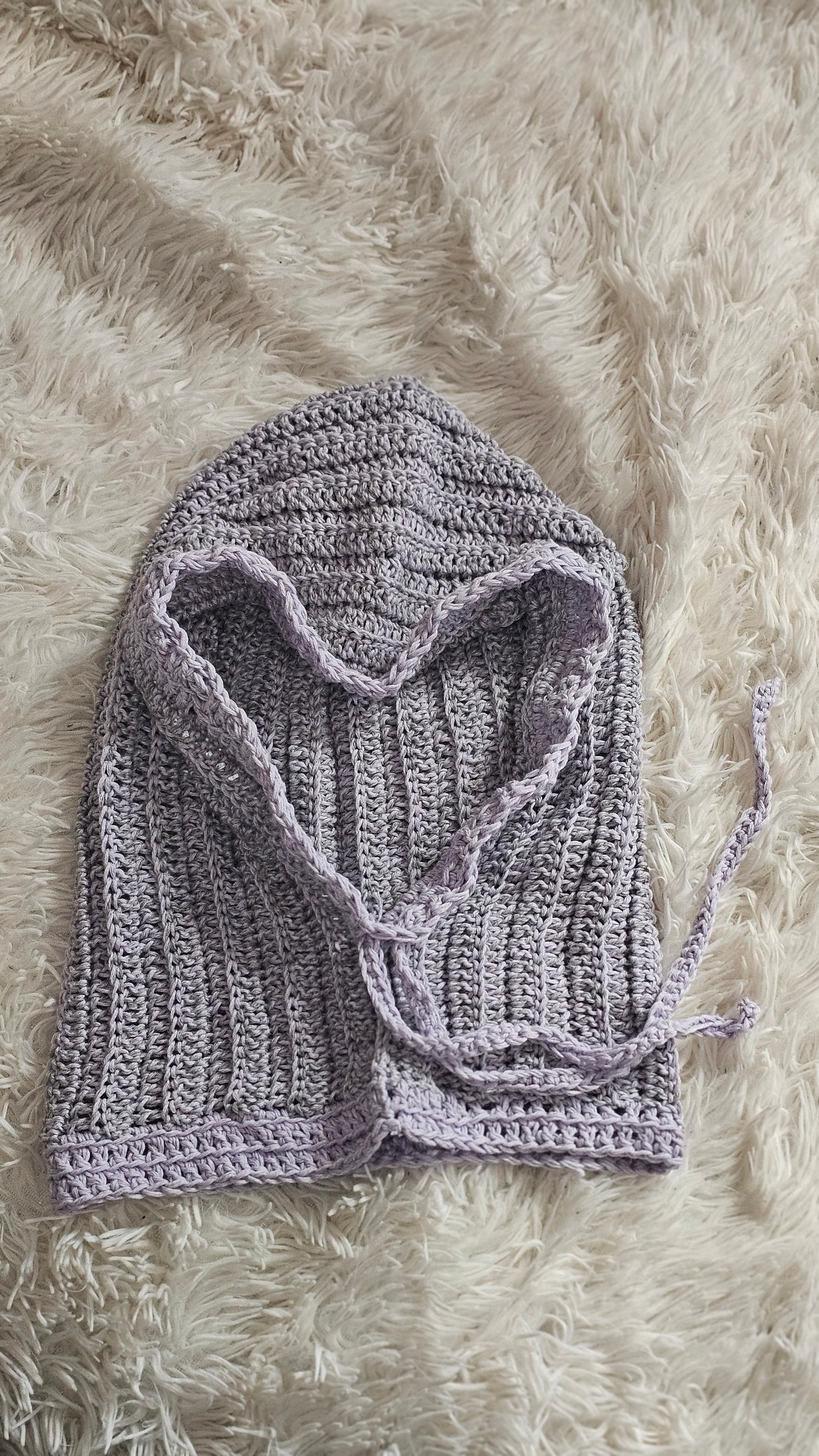 Balaclava 50% cachemire/25% coton/25% polyester - 40€